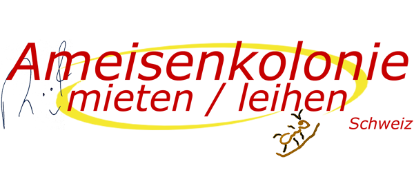 Ameisenkolonie mieten für Lehrpersonen Schweiz-Logo